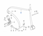 72117008682 - : Right Front Upper Belt With Force Limiter for BMW Image