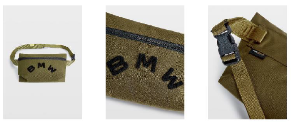 Genuine BMW 80-22-5-A87-993 | BMW Crossbody Bag Arc - Beige