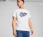 80155B5F811 - : BMW M Motorsport Puma Car Graphic Tee - White for BMW Image