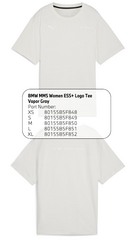 80155B5F848 - : BMW M Motorsport Women ESS+ Puma Logo Tee - Vapor Gray for BMW Image
