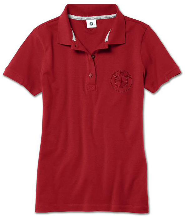 80142454559 - : Ladies' BMW Polo Shirt - Red for BMW Image