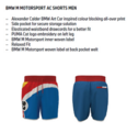 80145B3FAC6 - : BMW M Motorsport Alexander Calder Shorts - Men for BMW Image