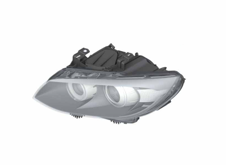 63117182517 - Electrical: Headlamp Housing for BMW: 328i, 328i xDrive, 328xi, 335i, 335i xDrive, 335xi, M3 Image