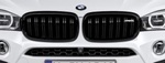 51712354499 - : F86 X6M M Performance Black Kidney Grille - Left for BMW Image