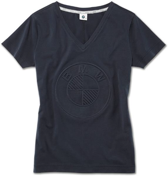 80142454549 - : Ladies' BMW T-Shirt - Dark Blue for BMW Image