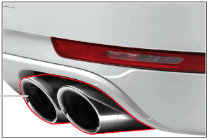 95B044205 - : 95B-2 95B-3 Macan (2019+) Sports Tailpipes for Porsche: Macan Image
