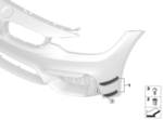PKF8XDTMWINGS - : F8x M3 &amp; M4 DTM Front Bumper Wing Set for BMW Image
