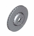 34107889661 - : Front Brake Disc Ventilated/Perforated - Left for BMW: M2, M3, M4 Image