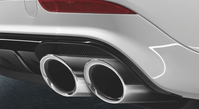 97004420021 - Exterior: 970 Panamera (2014-2016) Sports Tailpipes Set - Silver for Porsche Image
