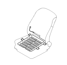 65779154960 - : Sensor Mat Front Seat - Right for BMW Image