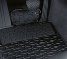 51472409278 - : Rubber All Weather Floor Mats Set - Front, Black for BMW: 525i, 528i, 535i, 550i, M5 Image