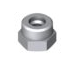 26127536563 - : Self-Locking Hex Nut - M12X1, 5-10-ZNS3 for BMW: 430i, 430i xDrive, M4, M440i, M440i xDrive Image