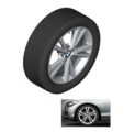 36112450208 - : F22/23 2 Series Double Spoke Style 385 Winter Wheel/Tire Assembly - from 3/14 and on for BMW Image