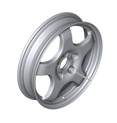 36116863416 - : Emergency Wheel Light Alloy - 4Bx18 ET:1 for BMW: X3, X4 Image