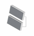 64116823725 - : Cabin Air Filter Set for BMW: i3, X1 Image