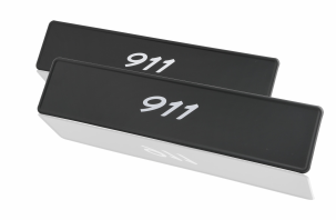 PCG70191100 - : Porsche Classic Sticker Number Plate Set - 911 for Porsche Image