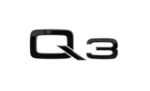 83A071803 - : Lettering, Black - "Q3" for Audi Image