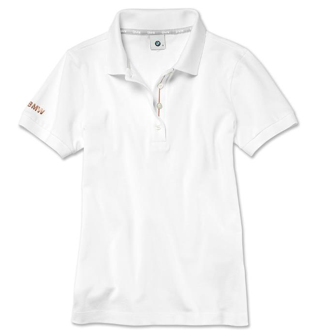 80142454564 - : Ladies' BMW Polo Shirt - White for BMW Image