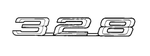 51148170187 - : Nameplate - 328 for BMW: 328i, 328is Image