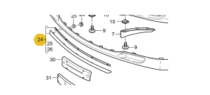 99750599691 - : 997 GT3 RS (2006-2009) Front Lip Lower Spoiler Kit for Porsche Image