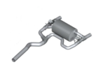 18302407185 - : M Performance Valve-Controlled Muffler - F3x 340i/iX, 440i/iX for BMW Image