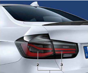Genuine BMW 63-21-2-450-105 | M Performance Tail Light Kit - F30 3