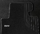 51472339465 - : F22/23 2 Series, F87 M2 Carpeted Floor Mats, Front - Basic/Black for BMW: 228i, 228i xDrive, 230i, 230i xDrive, M235i, M235i xDrive, M240i, M240i xDrive Image