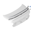 51625A321B0 - : ​​G42 2 Series M Sport Rear Spoiler for BMW: 230i, 230i xDrive, M2, M240i, M240i xDrive Image