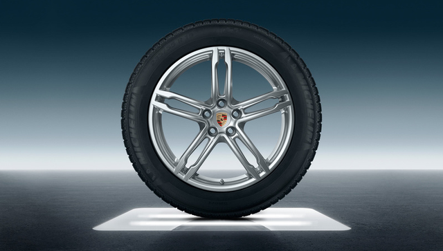95B04461026 - : 95B Macan (2014-2018) 19" Macan Turbo Winter Wheel/Tire Set (Continental) for Porsche: Macan Image