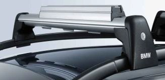 82710443100 - Hauling: Raised Carrier Bars for BMW: 230i, 230i xDrive, 320i, 320i xDrive, 328d, 328d xDrive, 328i, 328i xDrive, 330e, 330i, 330i xDrive, 335i, 335i xDrive, 340i, 340i xDrive, 428i, 428i xDrive, 430i, 430i xDrive, 435i, 435i xDrive, 440i, 440i xDrive, 528i, 535d, 535d xDrive, 535i, 535i xDrive, 550i, 550i xDrive, M2, M240i, M240i xDrive, M5, X1, X3, X5 Image