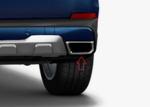 51128093096 - : ​Trim Exhaust End Pipe, Cerium Gray - Right for BMW: X5, X7 Image