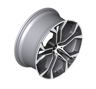 yページ ALY71606 BMW X1 Wheel/Rim Silver Painted #36116789146