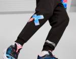 80225B5FBB4 - : BMW M Motorsport Neon Energy Puma Pants - Black for BMW Image