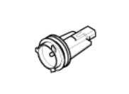 63127187952 - Electrical: Socket for BMW: 528i, 528i xDrive, 528xi, 535i, 535i xDrive, 535xi, 550i, M5 Image