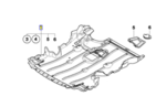 51758051609 - : Under-hood Shield 519990 for BMW Image