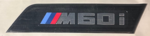 51145A35384 - : Badge Side Panel Right (M60i) for BMW: X6 Image