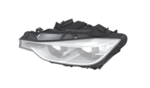 63117419629 - : Headlight, LED Technology - Left for BMW: 320i, 320i xDrive, 328d, 328d xDrive, 328i, 328i xDrive, 330e, 330i, 330i xDrive, 340i, 340i xDrive Image