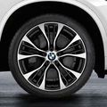 36112349591 - : F15 X5, F16 X6 M Performance 21" Style 599M Wheel/Tire Set for BMW: X5, X6 Image