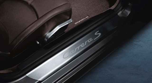 99755198107 - : ​997 911 (2005-2012) Door Entry Guards in Stainless Steel for Porsche Image