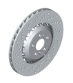 34217991107 - : Carbon Ceramic Brake Rotor - Left for BMW: 530i, 540i, M5, M8, M8 Gran Coupe Image