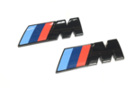 51145A4B373 - : M Performance Gloss Black "///M" Logo Set for BMW: 330e, 330i, M240i, M340i Image