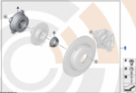 33412457416 - : Repair Kit For Wheel Bearing, Rear for BMW Image