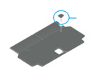 51475A0B782 - : Removable Panel Cover, Trim Hinge - Black for BMW Image
