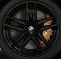 36118089567 - : ​​20" Style 810M Double Spoke Jet Black Light Alloy Disc Wheel - 10,5Jx20 ET:28 for BMW: M8 Gran Coupe Image