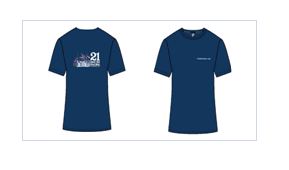 WAP92400S0J - : T-Shirt - Martini Racing, Blue for Porsche Image