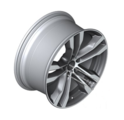 36117846788 - : M Double Spoke 468 20" Gloss-Turned Light Alloy Rim - 10x20 ET:40 for BMW Image