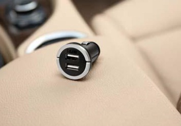 65412458285 - Audio/Video: Dual USB Charger for Type A for BMW Image