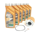 PKE46M3OIL3 - : E46 M3 Oil Change Kit with Castrol Edge Supercar Oil and either Mahle or Genuine BMW Oil Filter for BMW Image