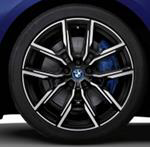 36115A45E16 - : G26 4 Series 19" Style 859M Y-Spoke Jet Black Winter Wheel/Tire - 9Jx19 for BMW: 430i Gran Coupe, M440i Gran Coupe Image