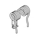 11377513873 - : Retainer Spring 889520 for BMW Image